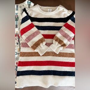 GAP Stripped Sweater Dress